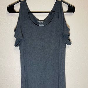 Long grey dress